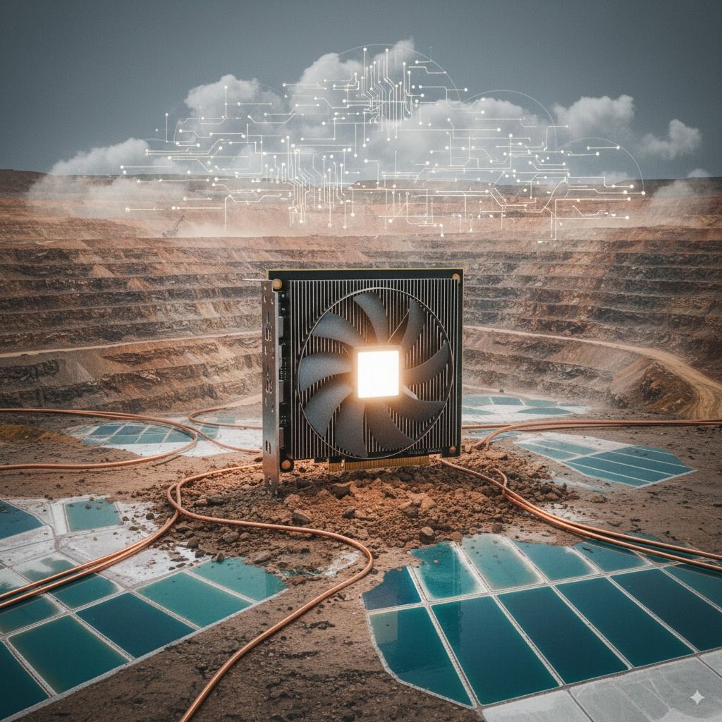 AI Is Not Virtual: It’s Carved Out of the Earth